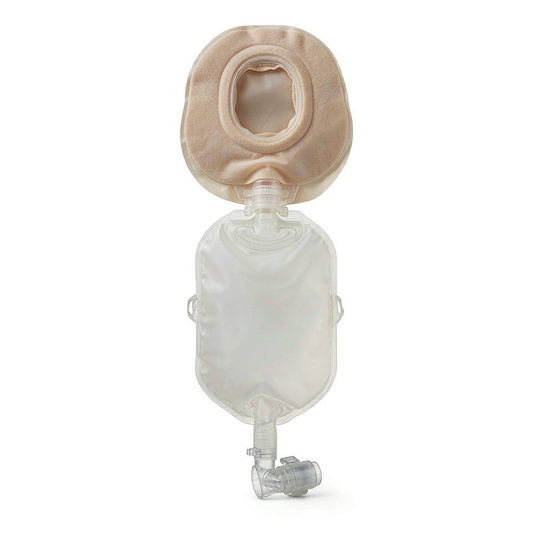 One-piece drainable ostomy pouch 60mm