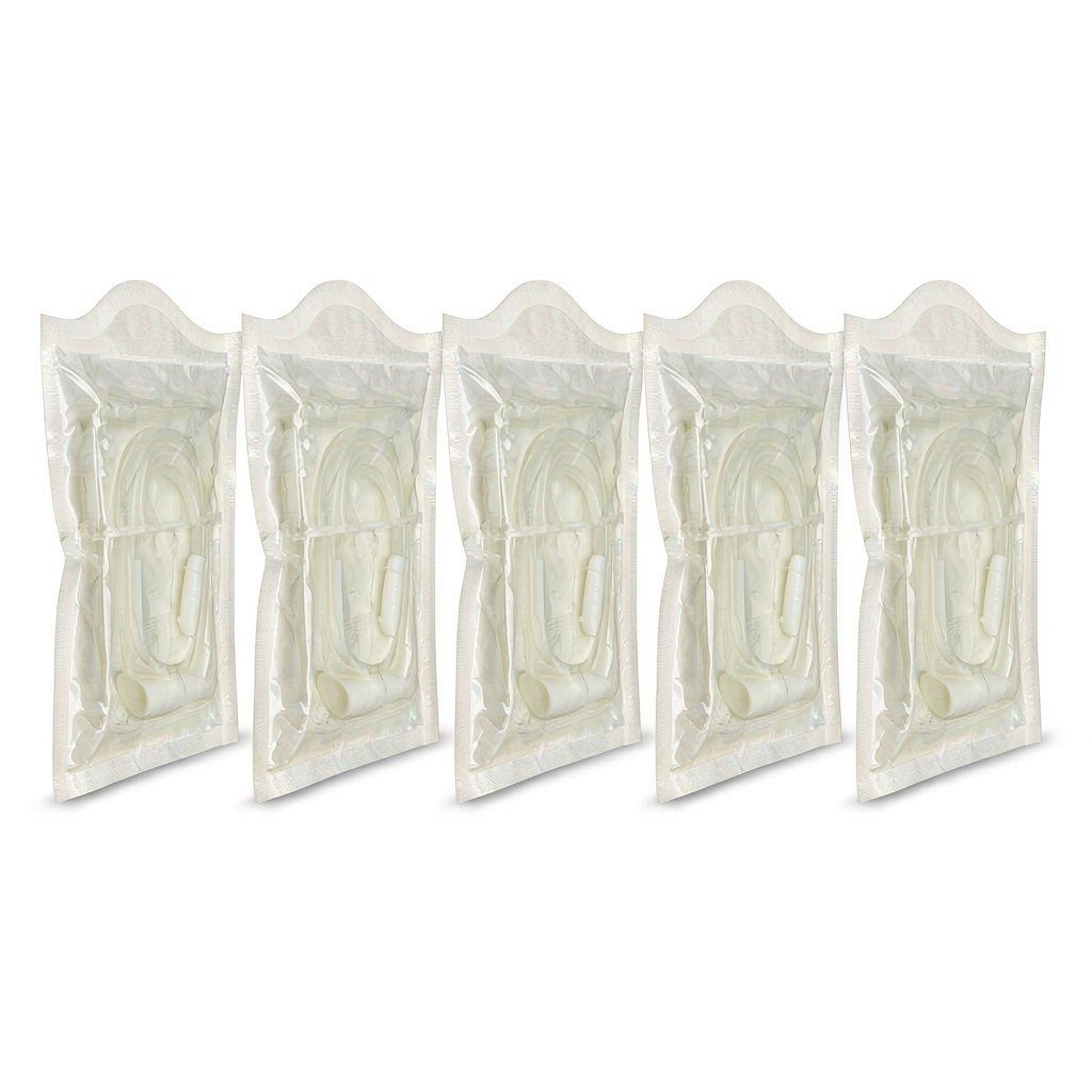 Ready-to-use catheter set in sterile pouches